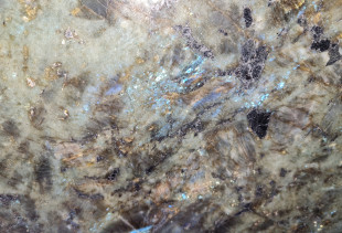 GRANITO LABRADORITE AZUL / VERDE - 006144